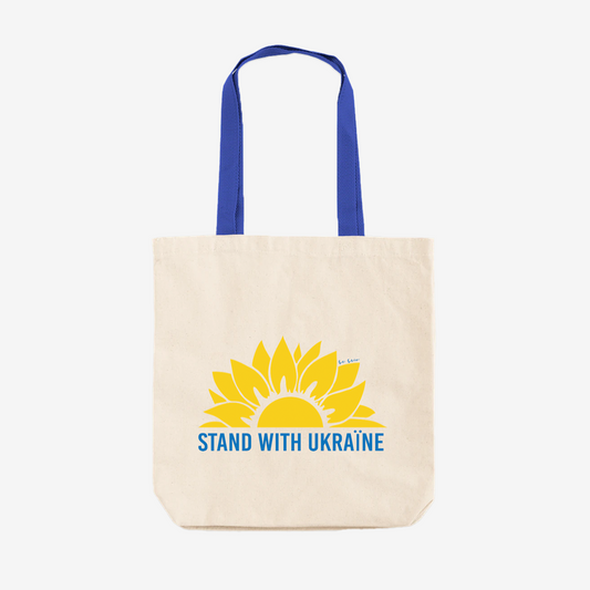 Stand with Ukraine Tote Bag